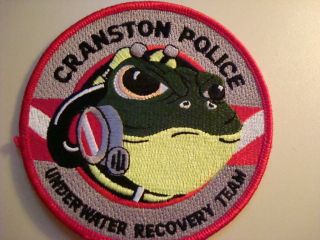Cranston Rhode Island Police Dive Team