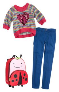 Miken Clothing Top & Joes Skinny Jeans (Toddler)