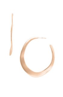 Ippolita Lite Links   Number 3 Rosé Hoop Earrings