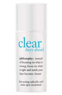 philosophy clear days ahead fast acting acne spot treatment
