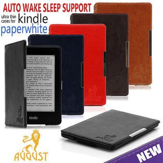  FOLIO SMART PU LEATHER CASE COVER FOR  KINDLE PAPERWHITE 3G/WiFi