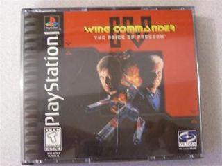 Wing Commander IV The Price of Freedom PS1 324X PLAYSTATION 1 2 3 PS1