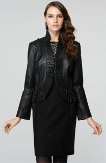 Tory Burch Pleated Leather Jacket