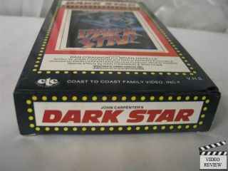 Dark Star VHS Dan OBannon John Carpenter
