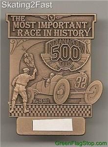  500 Bronze Pit Badge IMS 100th Anniversary Dan Wheldon Winner