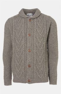 Topman Shawl Collar Sweater