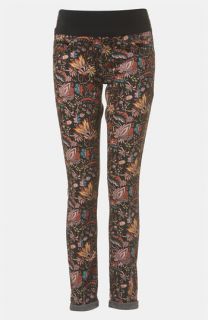 Topshop Maternity Leigh   Scandi Floral Skinny Jeans