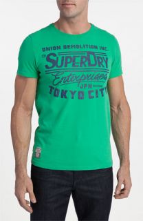 Superdry Enterprise Tin Tab Crewneck T Shirt (Men)