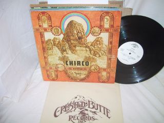 Chirco The Visitation LP EX US 1972 Crested Butte Promo Orig