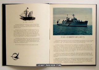 USS CURRITUCK AV 7 WESTPAC CRUISE BOOK 1962 1963