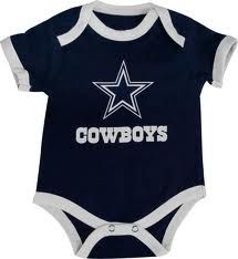 Infant Dallas Cowboys Tee Shirt Onesie Baby 18 Month