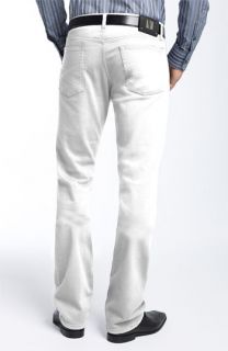 Versace Collection Straight Leg Jeans (White Wash)