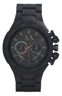 AX Armani Exchange Chronograph Silicone Watch