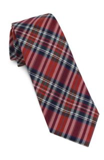 Public Opinion Traditional Plaid Tie