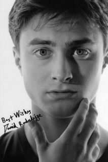 Daniel Radcliffe Harry Potter Signed Autograph Free P P