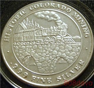 Cripple Creek Historic Colorado Mining 999 Silver Train