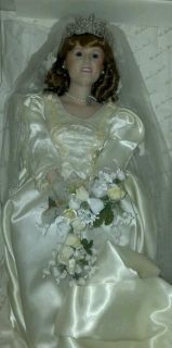 Danbury Mint Princess Sarah Bride Doll