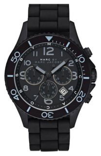 MARC BY MARC JACOBS Rock Large Chronograph Silicone Watch