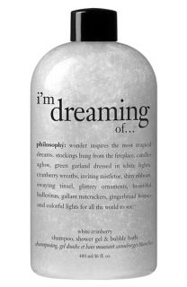 philosophy im dreaming of… white cranberry shampoo, shower gel & bubble bath