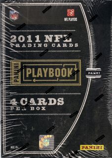 2011 Panini Playbook Football Hobby Box Factory SEALED