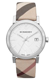 Burberry Large Check Strap Watch