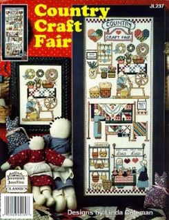 Jeremiah Junction Country Craft Fair Cross Stitch