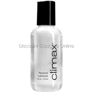 Climax Lube Water Based Slippery Sensual Lubricant 4 Oz