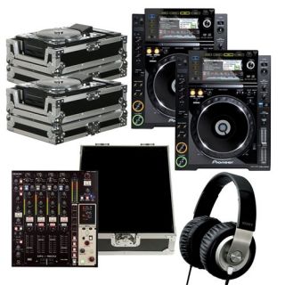 Pioneer CDJ 2000 Denon Mixer DJ Package DJ CD Package