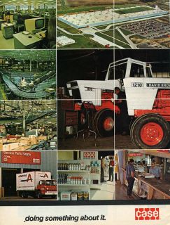 1974 Case Agri King 1370 David Brown 1210 2 Page Farm Tractor Ad