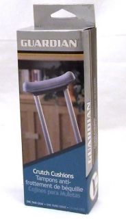 Box 2 New Gray Guardian Crutch Crutches Cushions Pads