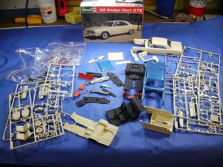 REVELL 1969 DODGE DART GTS FOR PARTS SALVAGE YARD PROJECT OR