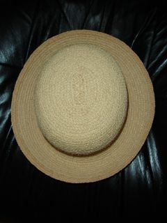 HELEN KAMINSKI 100 Raffia Straw Hat Made In Australia Excellent Used