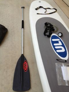 ULI Inflatable Stand Up Paddleboard with case leash pump and 3 piece