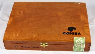Mint Cuban COHIBA Esplendidos Cedar Wood Cigar Box Havana Habanos Cuba