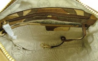Michael Michael Kors Grayson Small Leather Satchel Camo Luggage