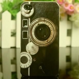 Retro Antique Old Camera Hard Case Cover Skin for iPhone 4 4S