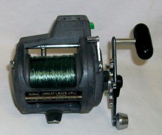 Daiwa Sealine 47 LC Freshwater Fishing Reel with Line Counter V G Cond