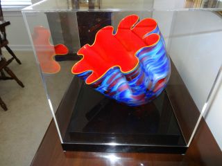 Dale Chihuly Pacific Sunrise Macchia 2006 Gorgeous and 100 Mint