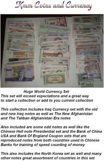  Huge World Currency Set 150 Notes High Value