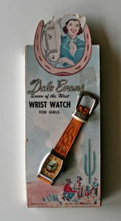Dale Evans Wristwatch with Box Bradley 1962