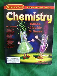 Science Wiz Chemistry Projects Solids Liquids Gases 36 Activities Ages