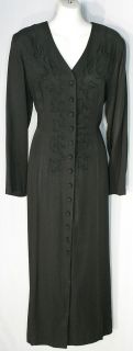 Dawn Joy Black Dress Size 10 2848