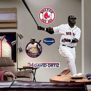 David Ortiz Boston Redsox Fathead MLB Hugh Fat Head New
