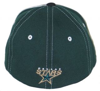 Dallas Stars NHL Hockey Silver Slash Flex Fit Fitted Hat Cap XL New