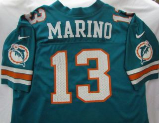 Miami Dolphins Dan Marino 13 Jersey by Nike Size L