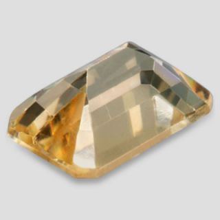 7x5 mm Perfect Orange Color Emerald Cut Citrine Loose Gemstone 1 00ct