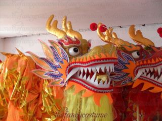 Chinese DRAGON DANCE ORIGINAL Dragon Chinese Folk Festival Celebration