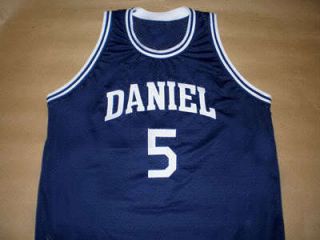 Pete Maravich Daniel High School Jersey Blue New Any Size DZE