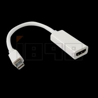 Thunderbolt Mini DisplayPort to DP HDMI DVI Adapter Cable for MacBook