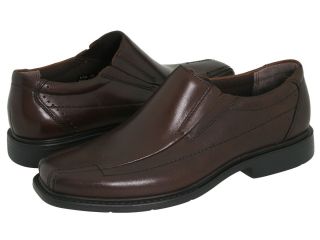 110 New Mens Clarks Deane Brown Leather Slip on Loafers Shoes Size
